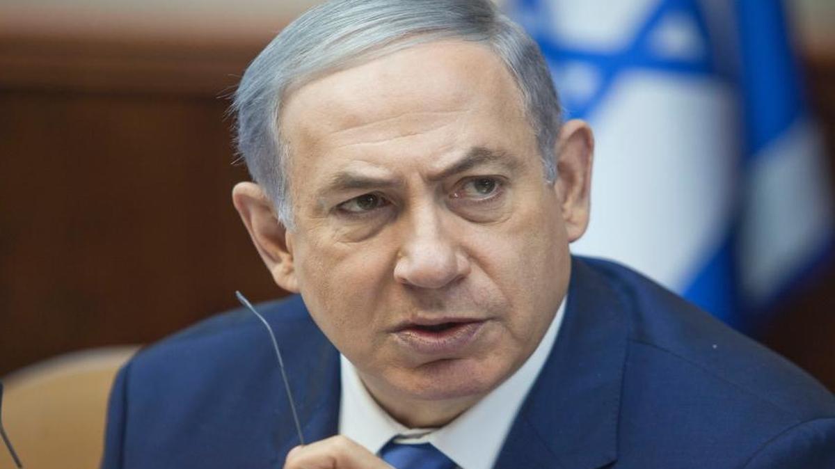 
Israeli Prime Minister Benjamin Netanyahu, who’s harshly criticized an agreement with Iran over its nuclear program, accused Iran of involvement in a rocket attack on Israel.

