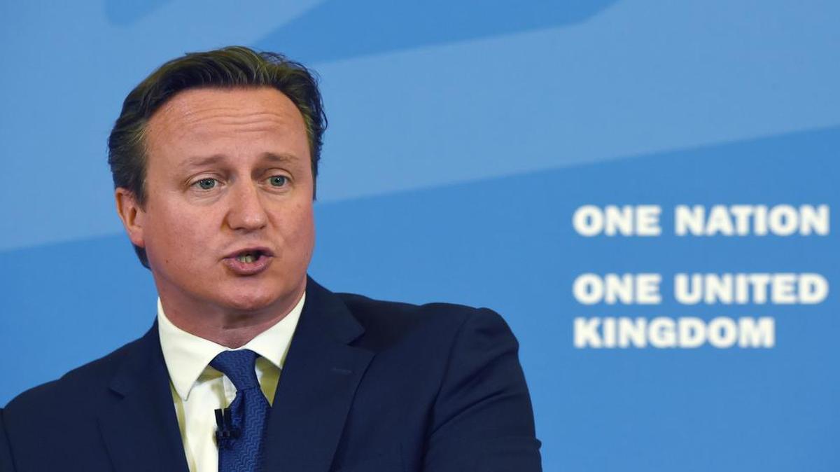 
Britain's Prime Minister David Cameron announced a five-year plan to defeat Islamic extremism on Monday.
