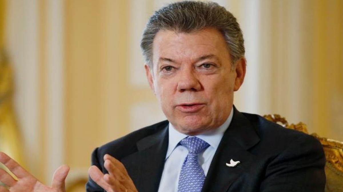 Colombia's President Juan Manuel Santos. In addition to seeking new money from the United States, he’s also hoping the U.S. will suspend arrest warrants for drug crimes against commanders of the Revolutionary Armed Forces of Colombia .
