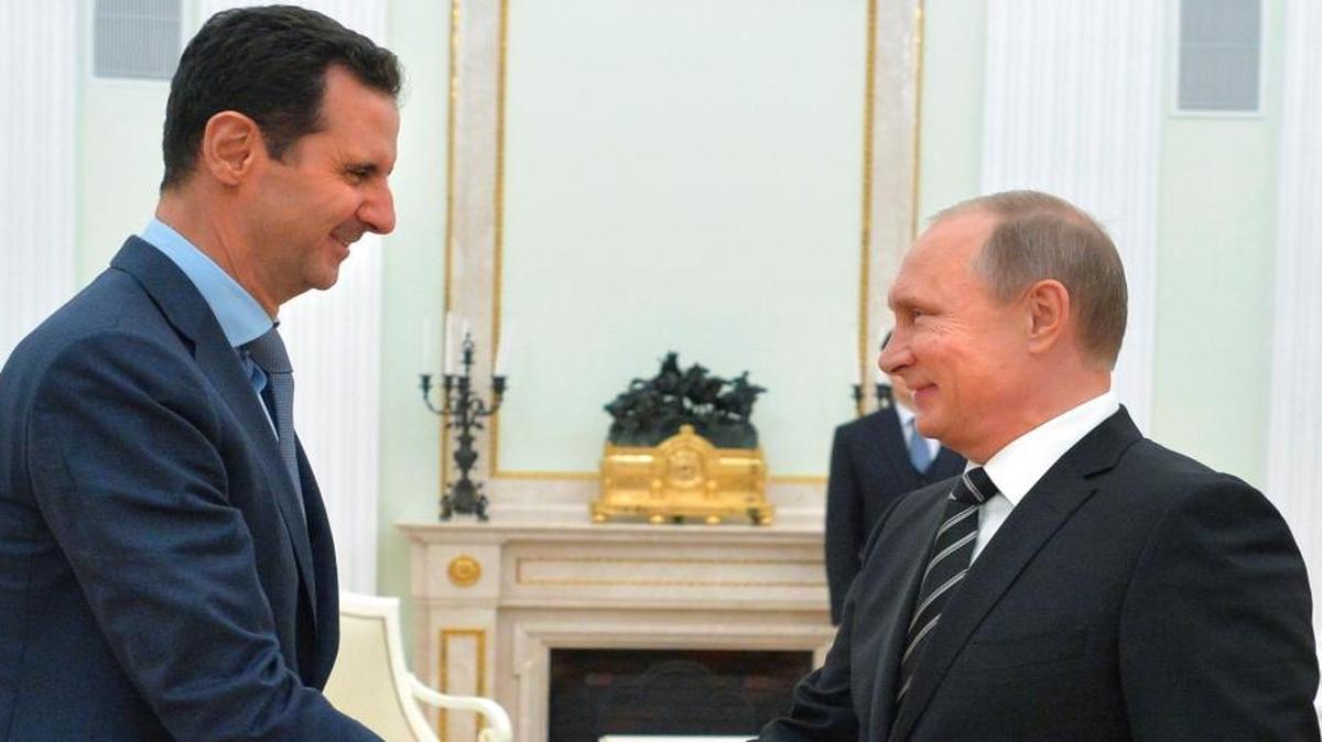 Russian President Vladimir Putin and Syrian President Bashar Assad met Tuesday at the Kremlin in Moscow. It was Assad’s first known trip abroad since civil war broke out in 2011. The two leaders stressed that the military operations in Syria must lead to a political process.