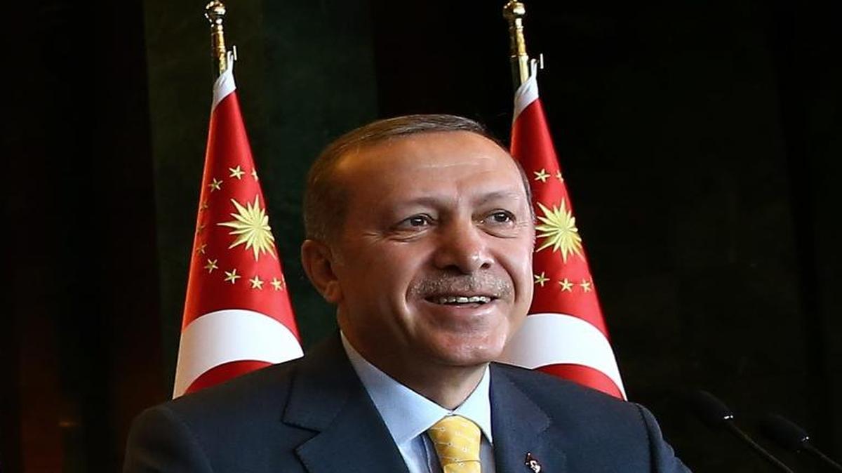 Turkish President Recep Tayyip Erdogan. He’s been accused of campaigning for the ruling Justice and Development Party ahead of Sunday's general elections, a breach of laws that require him to be neutral.