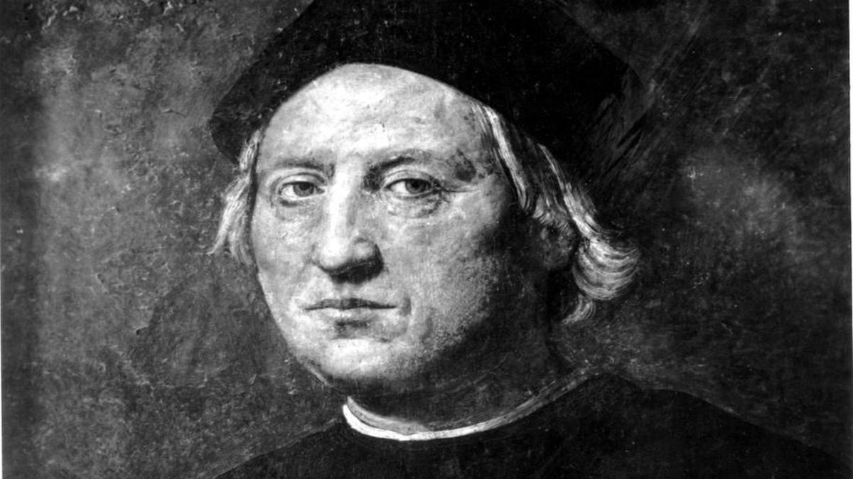 This is an undated portrait of Italian explorer Christopher Columbus attributed to Rodolfo Ghirlandaia. The original is in the Naval Museum of Pegli in Genoa, Italy, Columbus’ birthplace.