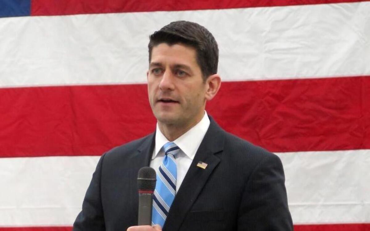 House Speaker Paul Ryan speaks at a plastics manufacturing firm Friday, Feb. 19, 2016 in New Berlin, Wisc. Liberal groups are going after established Republicans, including Ryan, in 2018, saying they think their progressive messages will resonate with voters even in Republican districts.