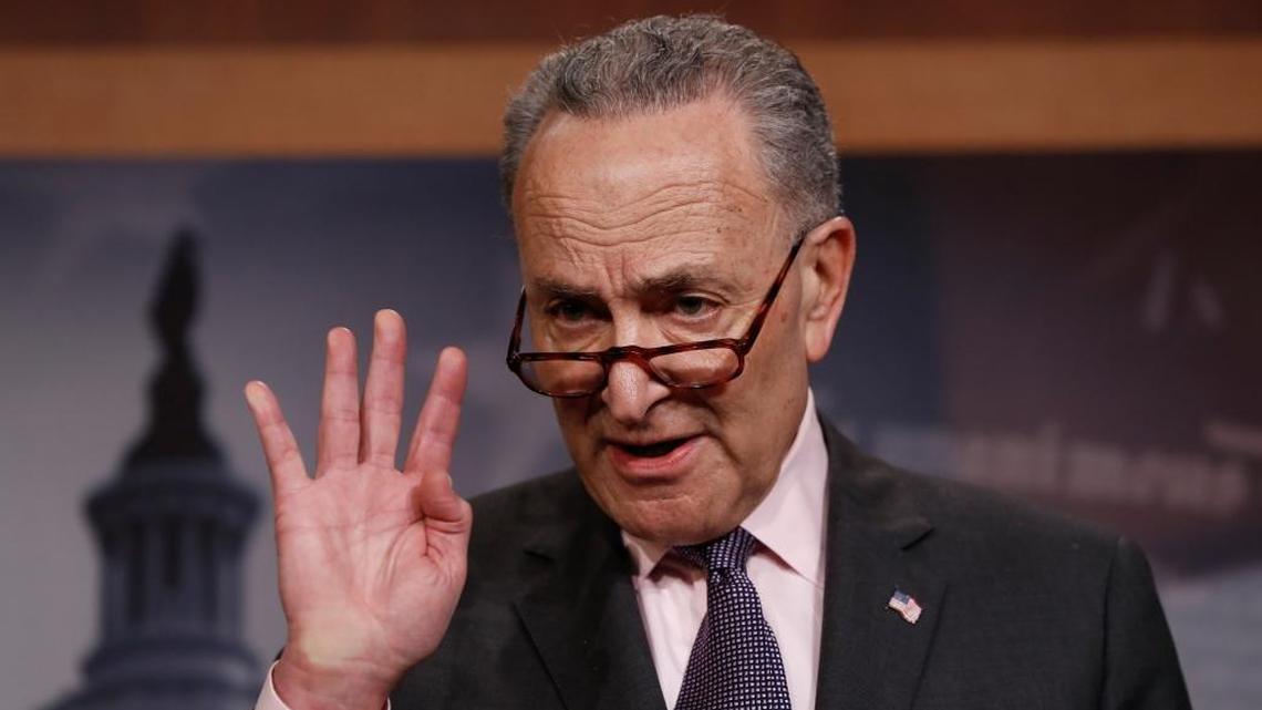 Senate Minority Leader Chuck Schumer, D-N.Y., explained to colleagues Thursday why he opposed the nomination of Marvin Quattlebaum as a federal district court judge.