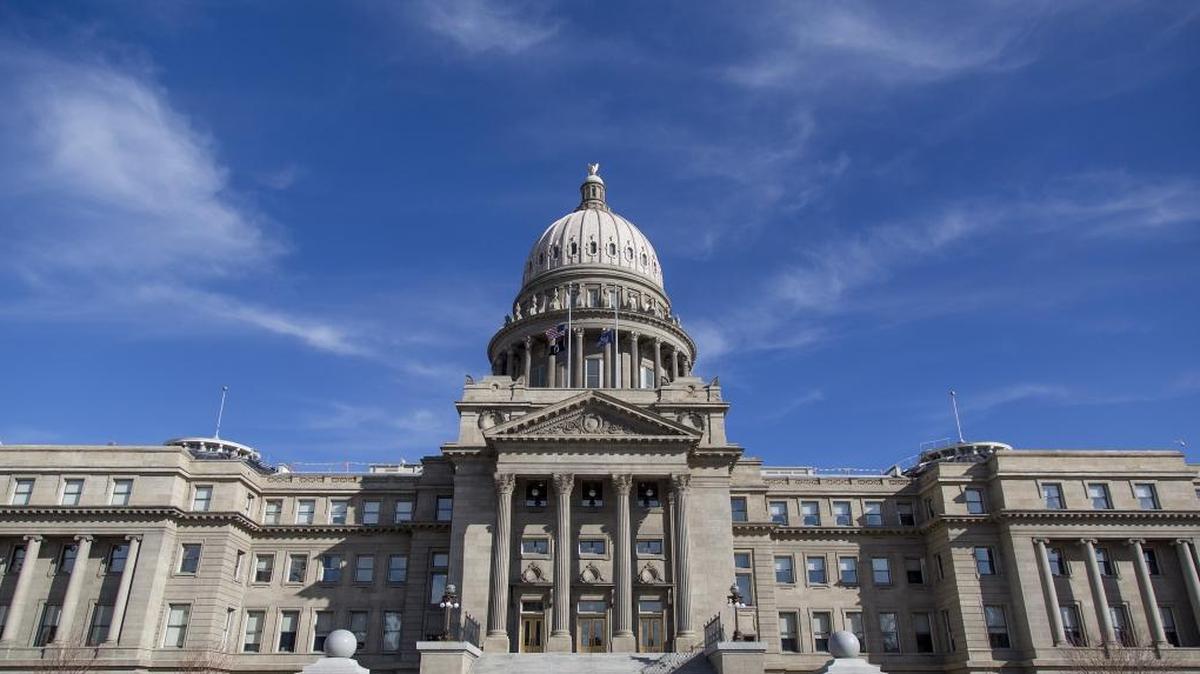 The Idaho Statehouse in Boise.