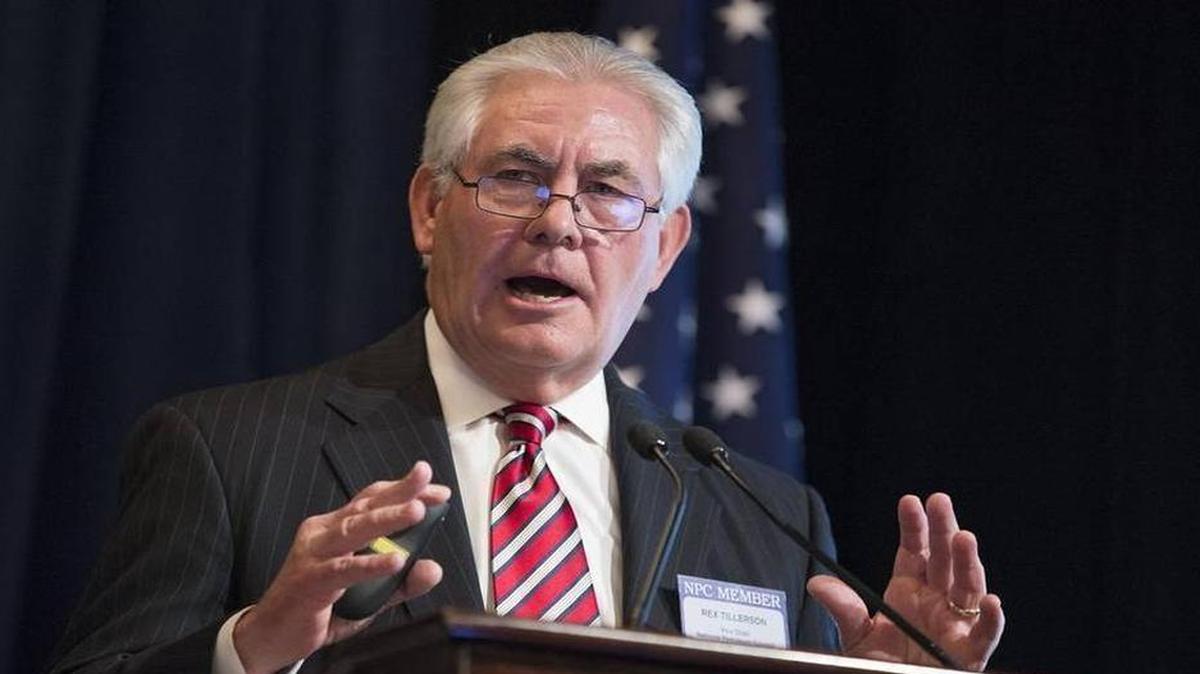 Exxon CEO Rex Tillerson was named Secretary of State under President-elect Donald Trump.