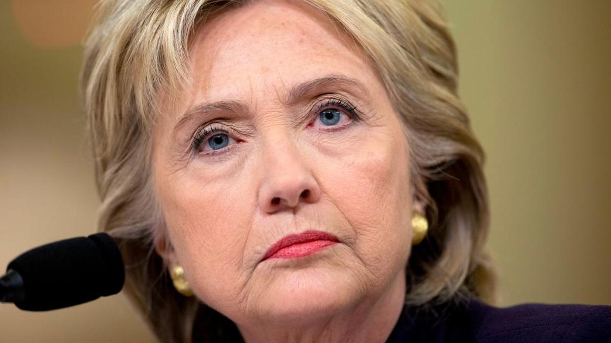 Democratic presidential candidate and former Secretary of State Hillary Rodham Clinton, testifies on Capitol Hill in Washington, Thursday, Oct. 22, 2015, before the House Select Committee on Benghazi.