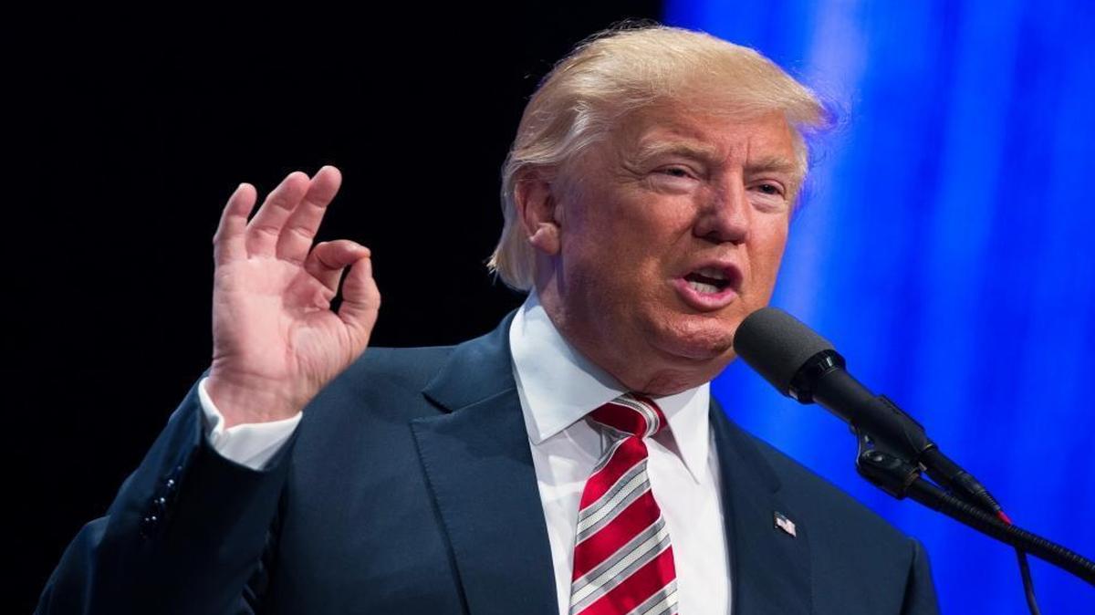 Republican presidential candidate Donald Trump speaks at the Shale Insight Conference, Thursday, Sept. 22, 2016, in Pittsburgh.