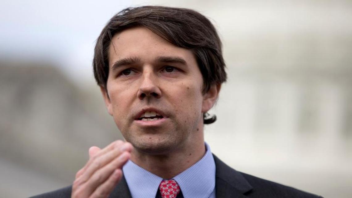 Rep. Beto O'Rourke, D-Texas, is trying to unseat Texas Republican Sen. Ted Cruz in 2018.