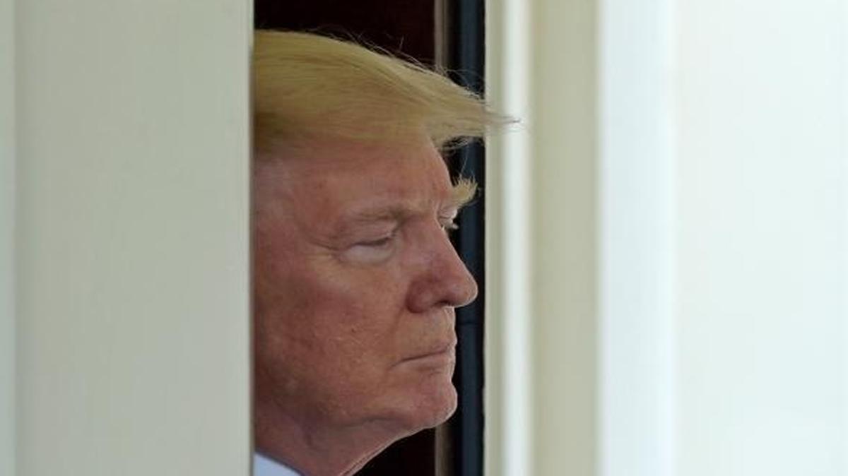 President Donald Trump at the White House on May 31, 2017.