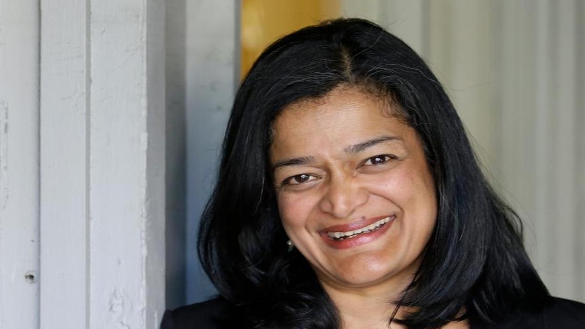 Democratic Rep. Pramila Jayapal of Seattle took the oath of office on Tuesday, becoming the first Indian-American woman to join the U.S. House of Representatives. She’s the only newcomer in the Washington state congressional delegation, replacing veteran Democratic Rep. Jim McDermott, who retired.