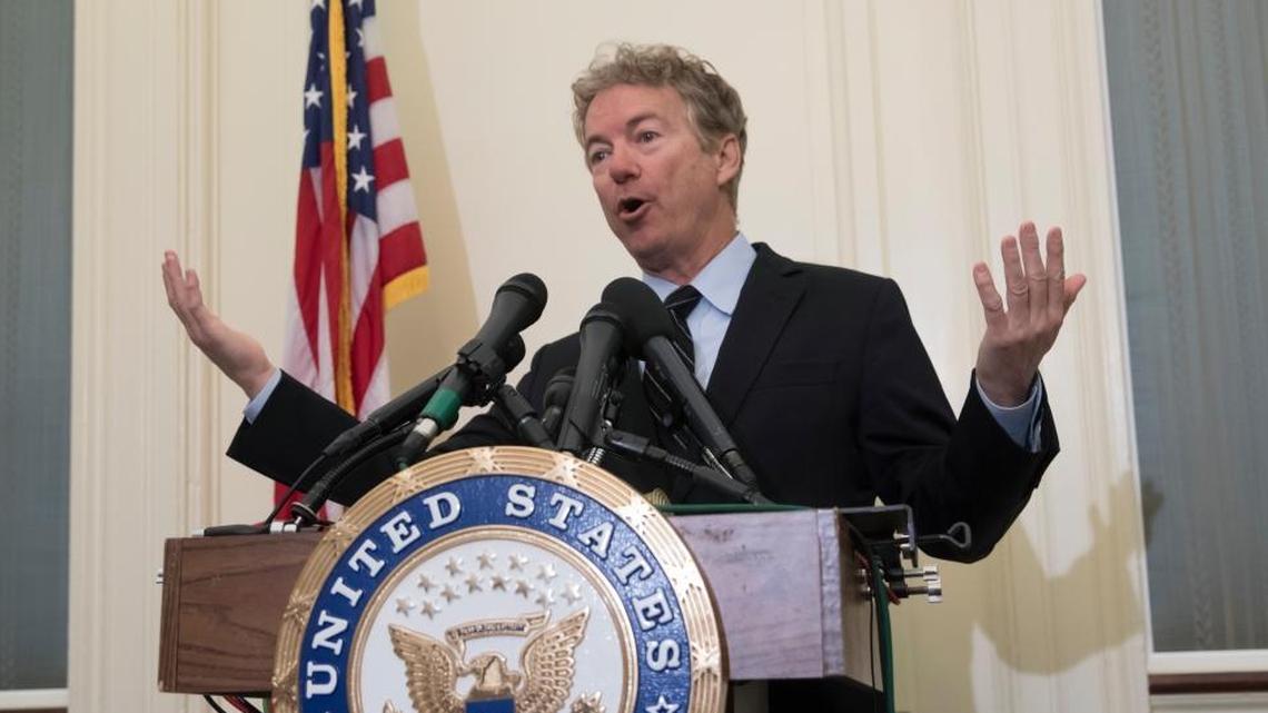 Sen. Rand Paul, R-Ky., has big concerns about the budget process.