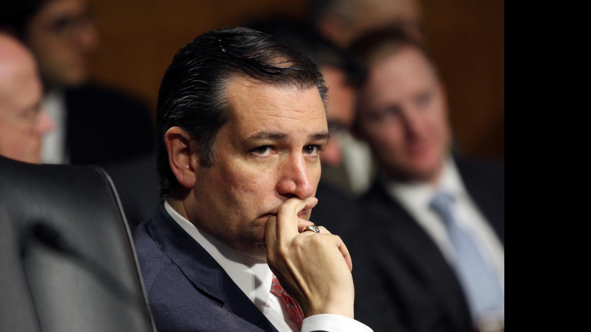 
Sen. Ted Cruz, R-Texas, shown Tuesday, July 21, 2015, has proposed a Constitutional amendment designed to hold Supreme Court justices accountable through judicial elections every eight years. He is not alone in his desire for court reform — several recent polls show a majority of Americans support term limits for Supreme Court justices. Lawmakers debated the topic at a Senate hearing Wednesday, July 22, 2015, questioning whether the court had overstepped its bounds with recent decisions on health care and gay marriage.
