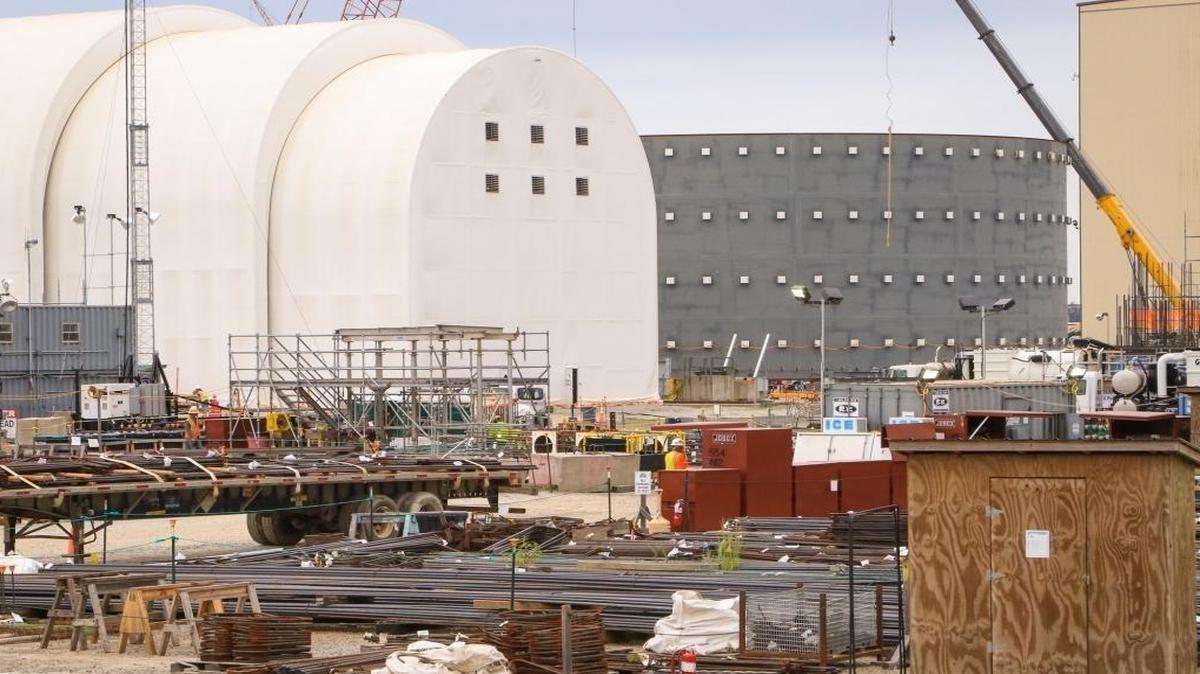 A Sept. 21, 2016, file photo from when SCE&G hosted a media tour to see the two nuclear reactors under construction at the V.C. Summer Nuclear Generating Station in Jenkinsville, S.C. This area is the construction of the Unit 2 reactor and its components to make electricity.