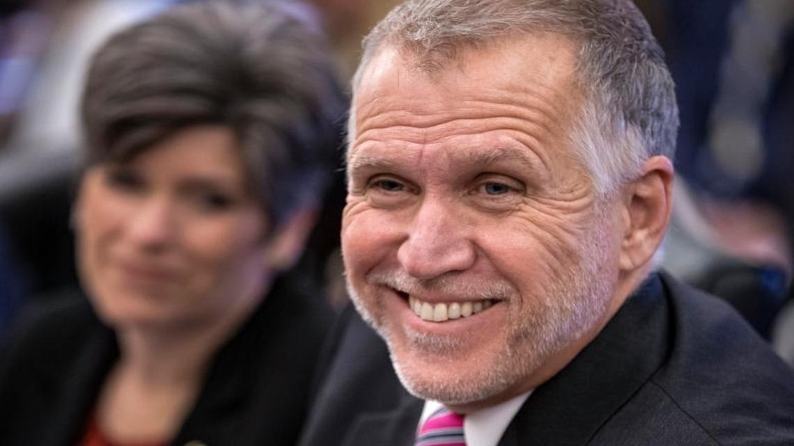 FILE – U.S. Sen. Thom Tillis, R-N.C., supports Betsy DeVos’ nomination for secretary of education. The Senate will likely hold a confirmation vote next week. North Carolina’s senior U.S. Sen. Richard Burr also supports DeVos.