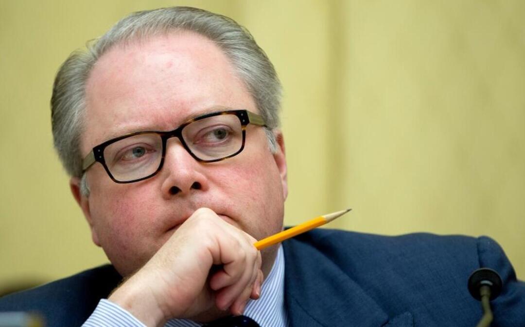 Rep. George Holding, R-N.C., listens to testimony on Capitol Hill in Washington, Thursday, May 8, 2014. Following redistricting in his state, Holding will challenge fellow Republican Rep. Renee Ellmers in the 2nd Congressional District GOP primary.