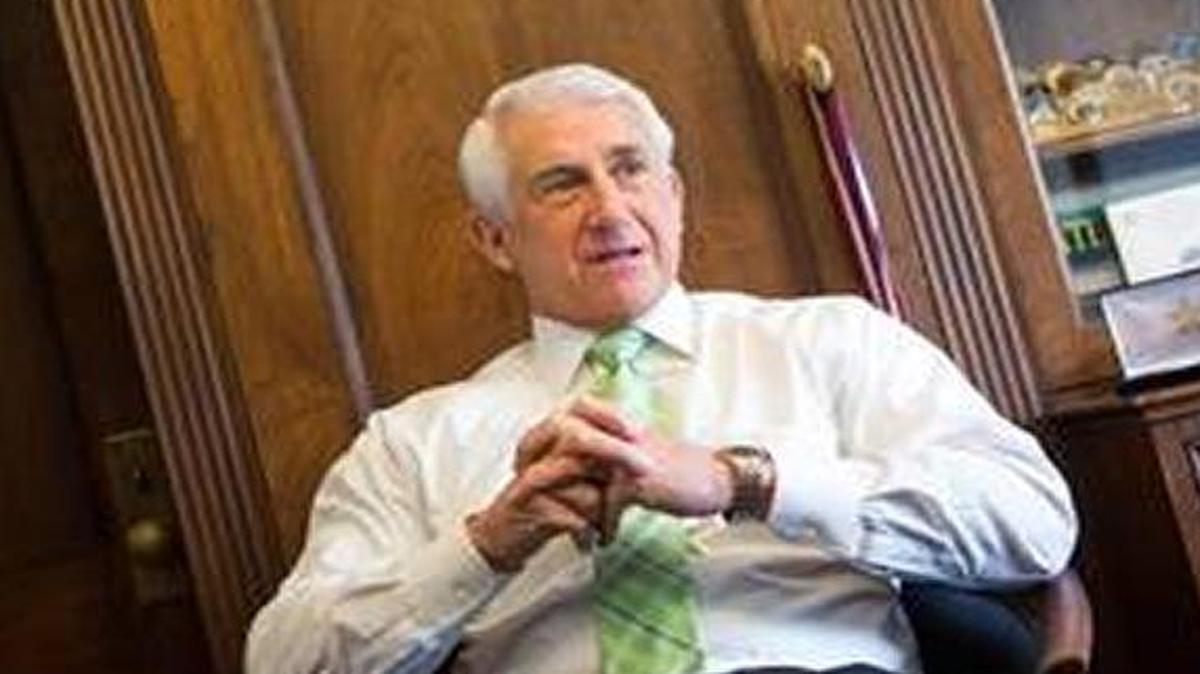 As a former sheriff, Rep. Dave Reichert, R-Wash., is the point man for House Republicans on community policing issues, leading a task force that’s examining ways to respond to tensions between minorities and law enforcement. He’s shown in his office in the House Longworth building on Capitol Hill in Washington on Feb. 12, 2016.