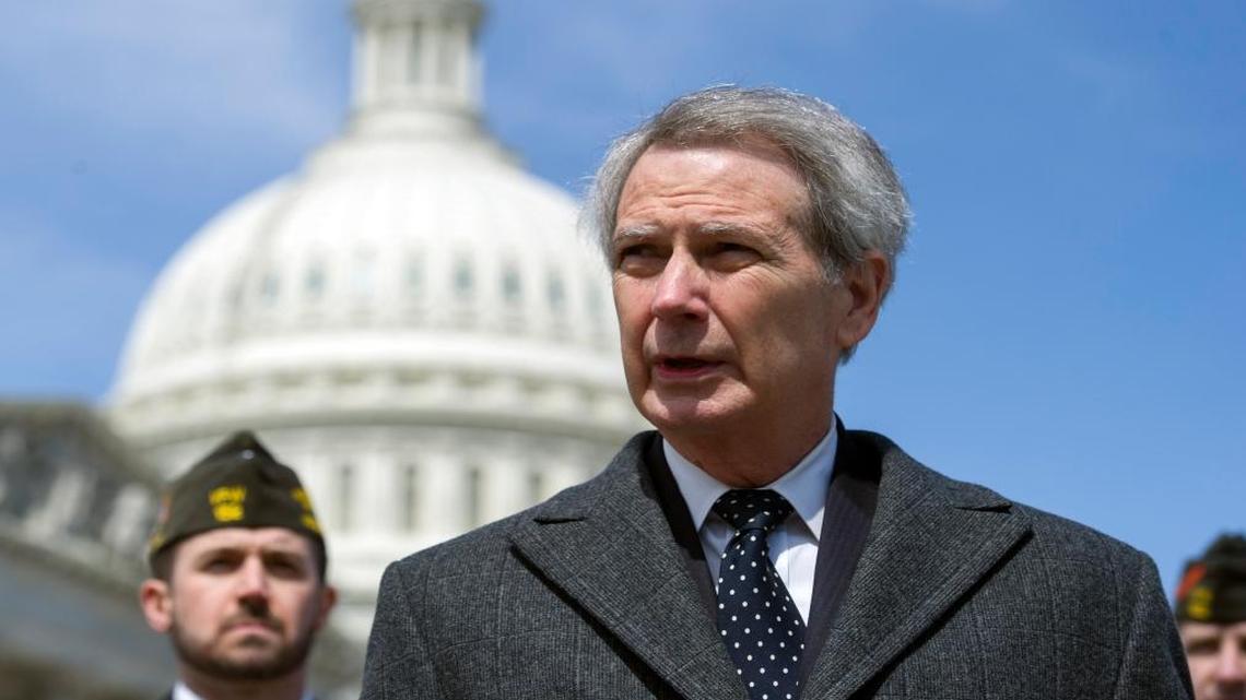 Rep. Walter Jones, R-N.C., during a 2014 news conference on Capitol Hill in Washington.