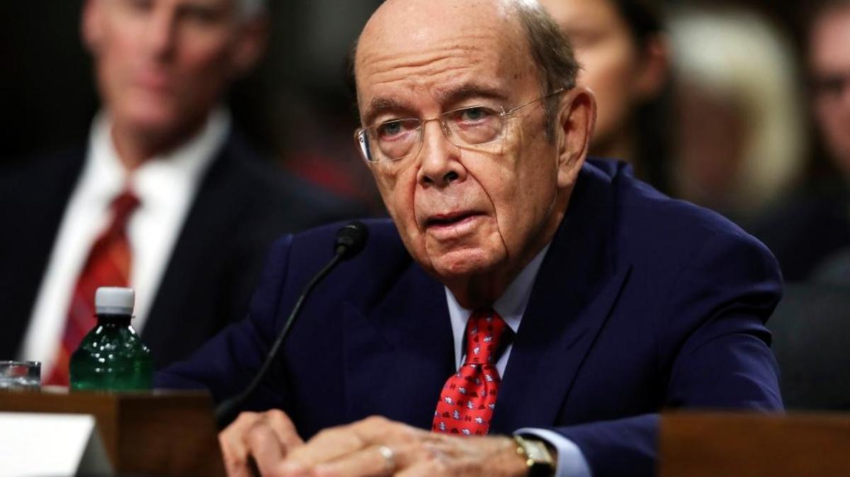 In this Jan. 18, 2017, photo, Wilbur Ross testifies on Capitol Hill at his confirmation hearing. The Senate confirmed him as commerce secretary on Monday, Feb. 27.