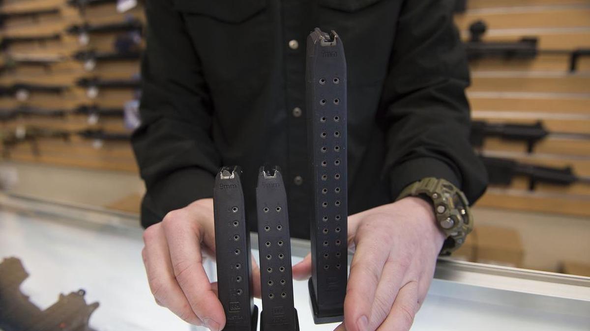 The 9th Circuit Court of Appeals ruled that large-capacity firearm magazines will remain illegal, pending the appeal process.
