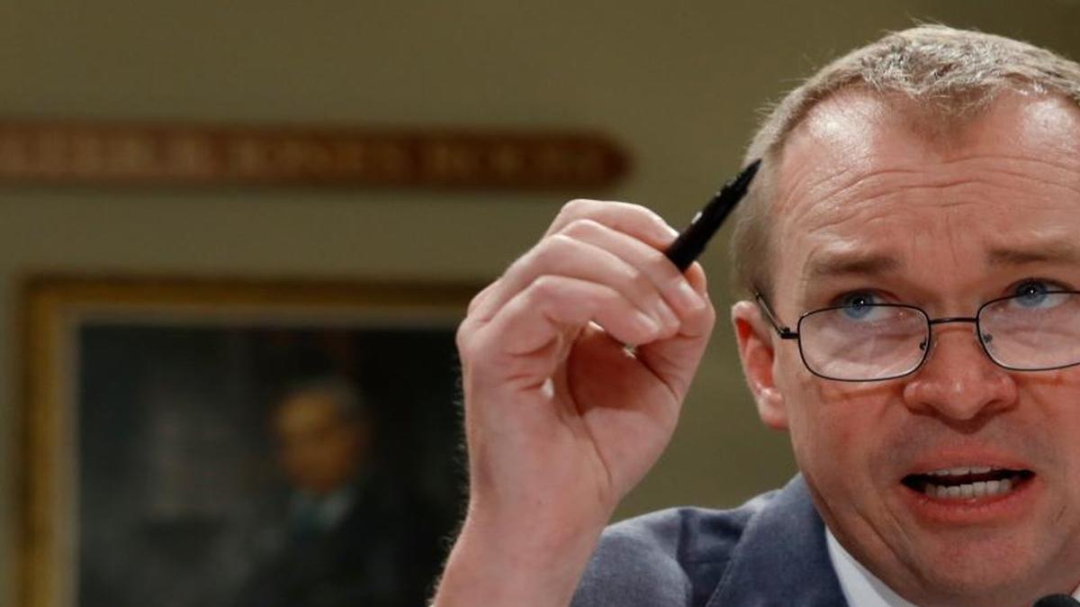 Budget Director Mick Mulvaney testifies on Capitol Hill in Washington, Wednesday, May 24, 2017, before the House Budget Committee hearing on President Donald Trump’s fiscal 2018 federal budget. He testified before the Senate Budget Committee on Thursday.