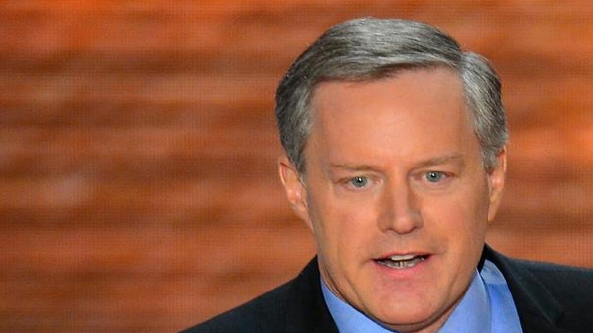 U.S. Rep. Mark Meadows, shown here speaking at the 2012 Republican National Convention in Tampa, August 28, 2012, appears on the list of 2015’s “Worst Ethics Violators,” compiled by the self-described watchdog group The Foundation for Accountability and Civic Trust, or FACT.