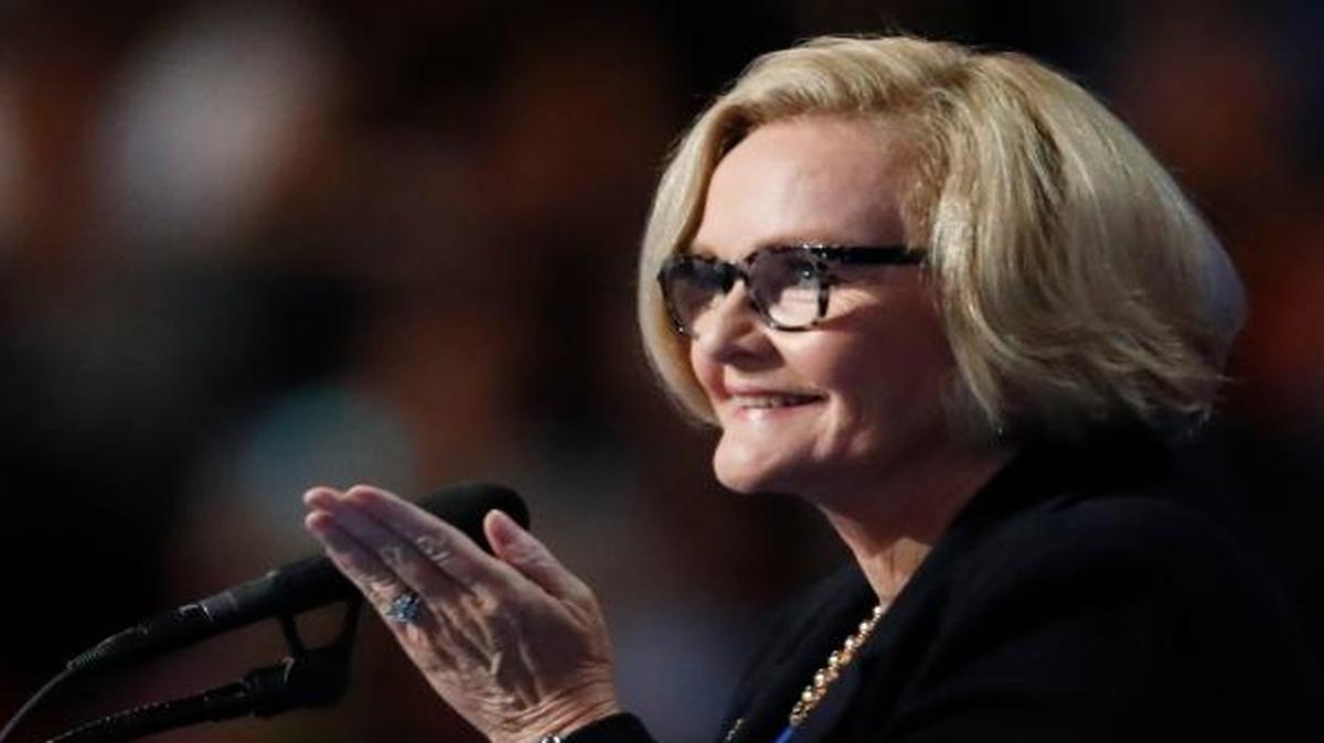Sen. Claire McCaskill, Democrat of Missouri, who championed expanding whistleblower extensions to government contractors.