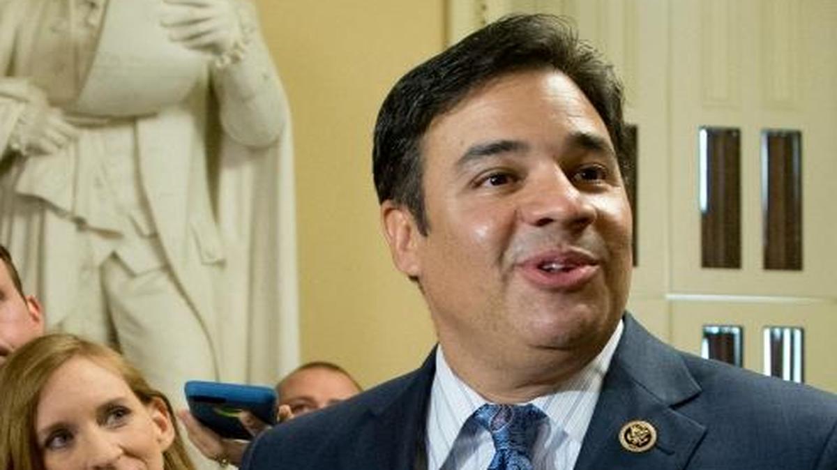 Freedom Caucus member Rep. Raul Labrador, R-Idaho, on Capitol Hill in Washington. Wednesday, he was a featured speaker at Heritage Action’s annual conservative policy summit.