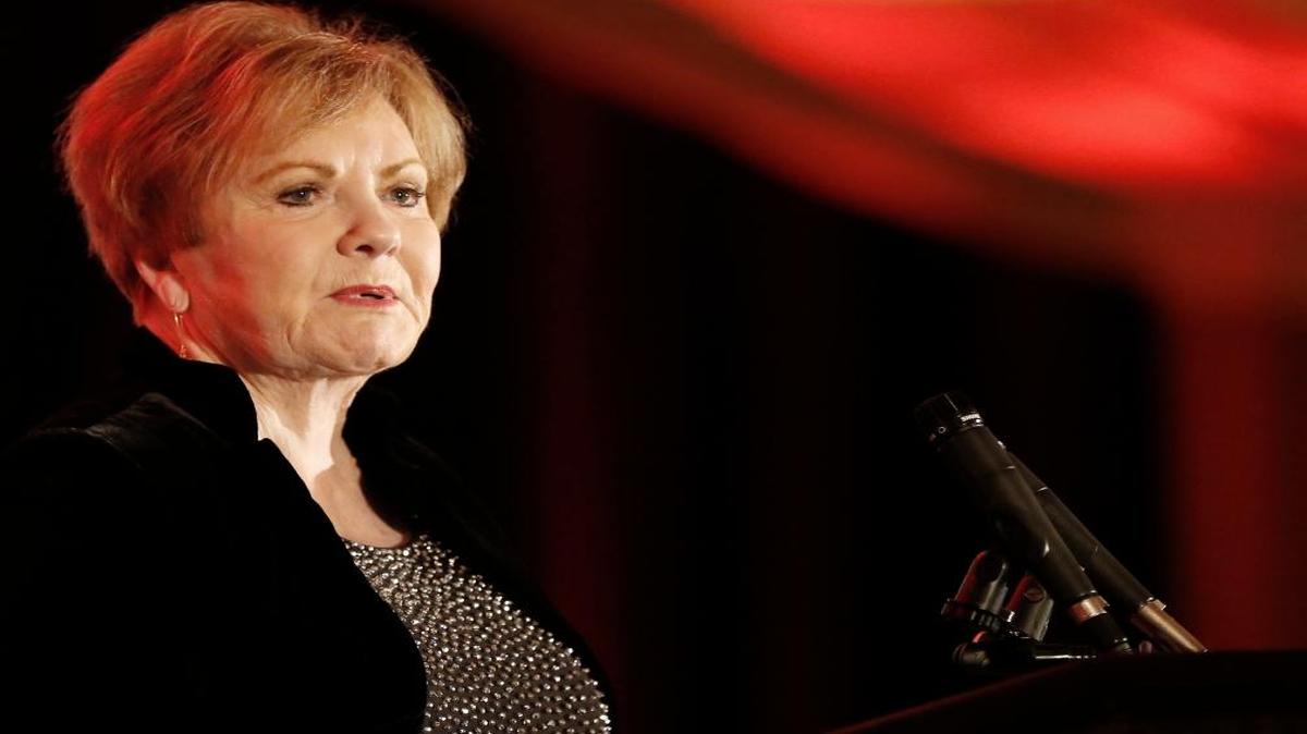 U.S. Rep Kay Granger speaks during the Tarrant County Republican Lincoln Day Dinner at the Omni Hotel in Fort Worth, February 18, 2017.