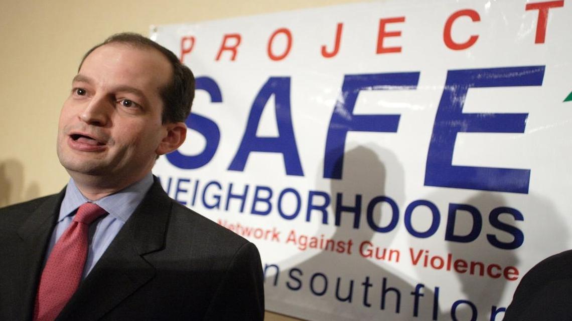 Trump labor secretary out of running for attorney general after Miami Herald report