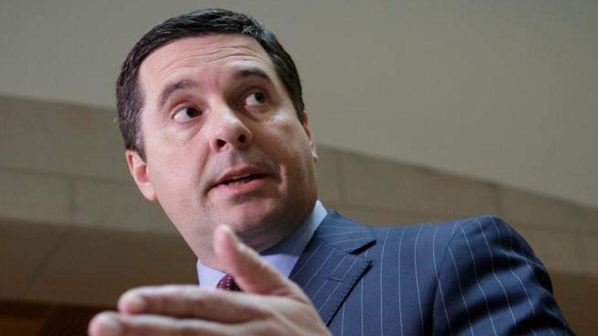 House Intelligence Committee Chairman Rep. Devin Nunes speaking to reporters last week about documents he said showed that President Donald Trump's campaign communications may have been "monitored" during the transition period as part of "incidental collection" aimed at foreigners targeted by a Foreign Intelligence Surveillance Court warrant.