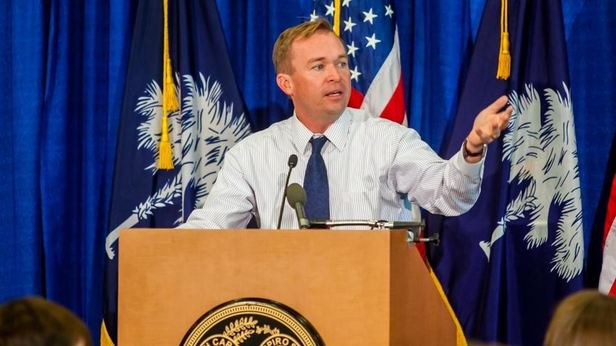 South Carolina Rep. Mick Mulvaney is President-elect Donald Trump’s nominee to head the Office of Management and Budget. Here, he’s seen introducing Kentucky Sen. Rand Paul during the S.C. GOP's summer barbecue event at the State Farmer's Market in West Columbia.