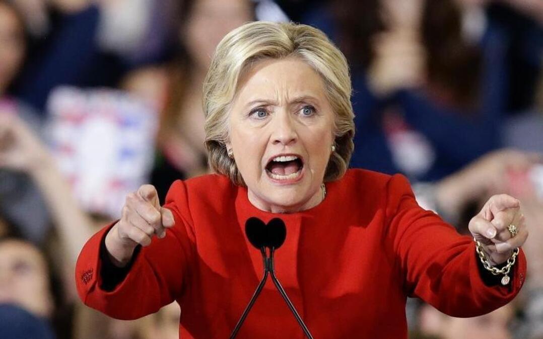 Democratic presidential candidate Hillary Clinton speaks during a campaign rally in Raleigh, N.C., Nov. 8, 2016. Republican House members who represent districts won by Clinton are having a tough time with a decision on a GOP plan to repeal Obamacare.