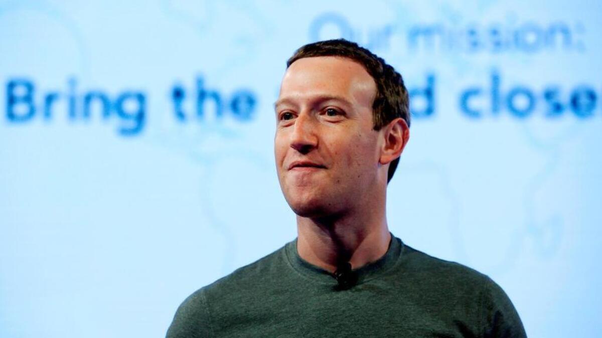 FILE - In this June 21, 2017, file photo, Facebook CEO Mark Zuckerberg speaks during preparation for the Facebook Communities Summit, in Chicago. Facebook has been secretly deleting some of Zuckerberg’s texts sent through its Messenger application to people for several years, an option that hasn’t been available to most of the social network’s 2.2 billion users. The company acknowledged it had been removing Zuckerberg’s messages from Messenger inboxes in a statement Friday, April 6, 2018 after TechCrunch first reported the tactic. (AP Photo/Nam Y. Huh, File)