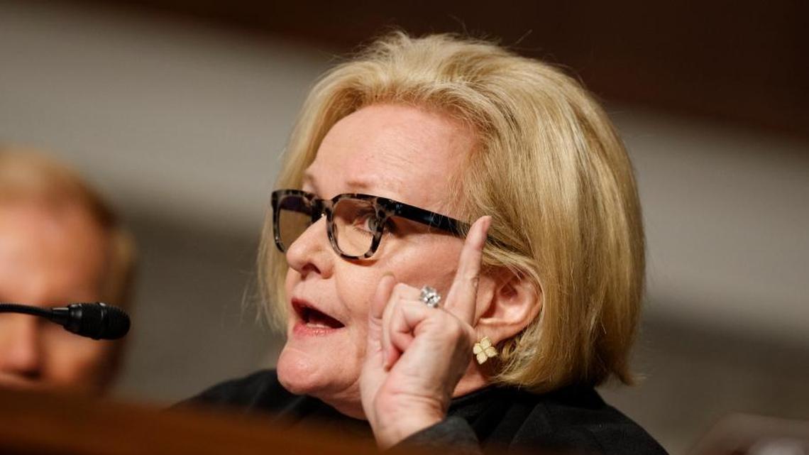 U.S. Sen. Claire McCaskill, D-Mo., raised more than $2.9 million in the third quarter as she faces a tough re-election campaign in Missouri, where President Donald Trump won by 19 points in November.