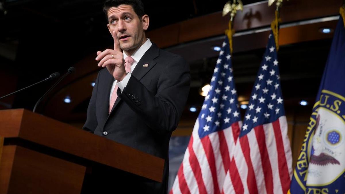 House Speaker Paul Ryan of Wis. said in a news conference on Capitol Hill in Washington that the House will vote this week on a GOP proposal aimed at keeping suspected terrorists from obtaining firearms.