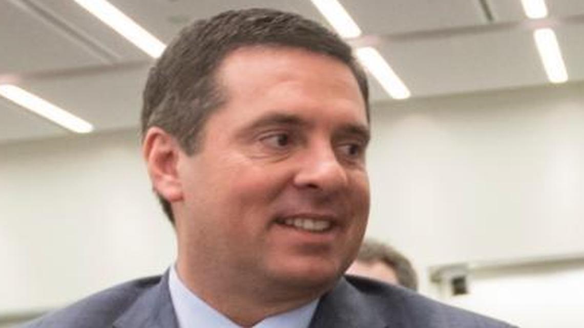 House Intelligence Committee Chairman Rep. Devin Nunes, right, with Rep. Mac Thornberry, R-Texas.