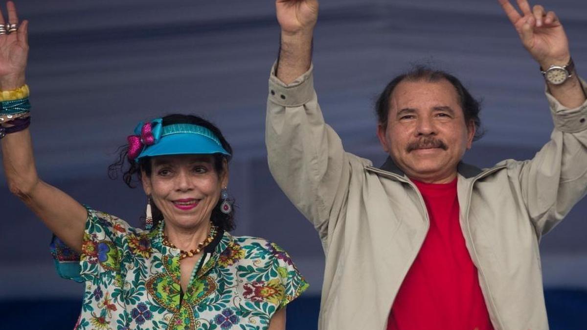 Nicaragua's President Daniel Ortega has chosen his wife, Rosario Murillo, to be his running mate in upcoming elections. He’s expected to win re-election to a third consecutive term in the Nov. 6 voting.
