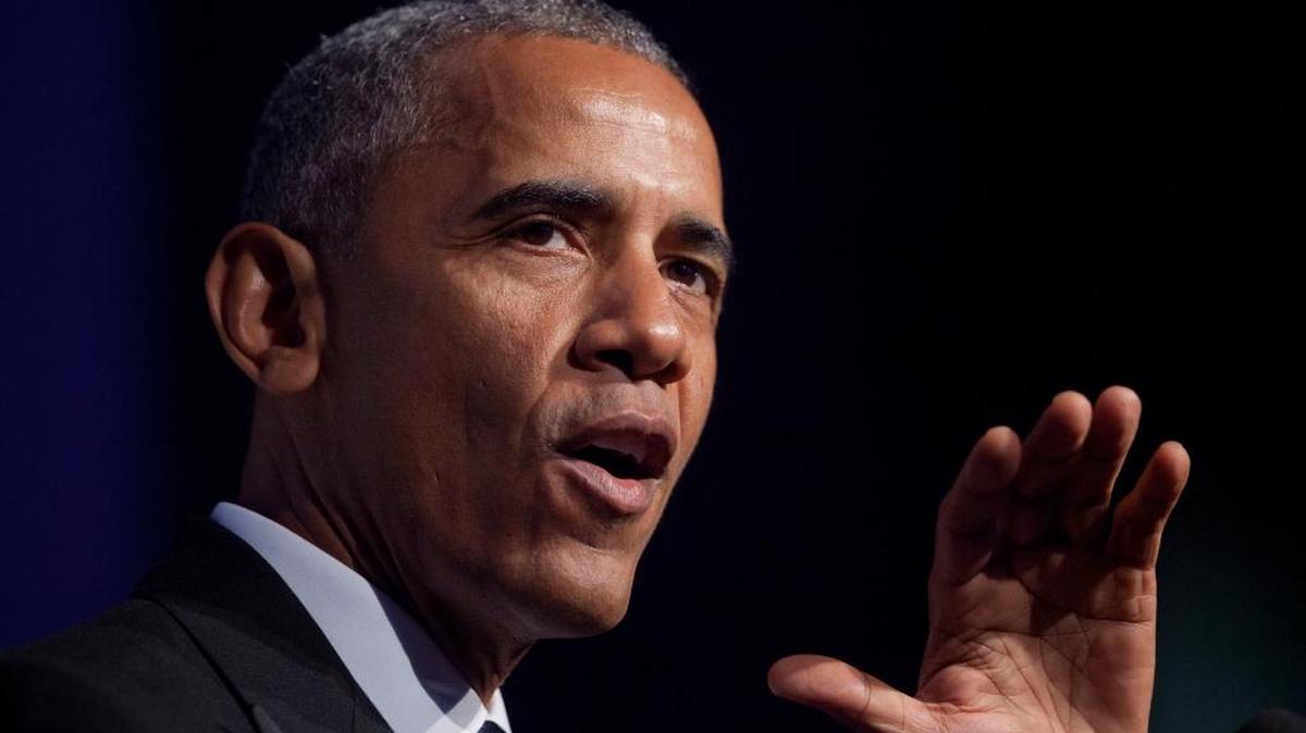 President Barack Obama speaks at the Congressional Black Caucus Foundation's annual Legislative Conference Phoenix Awards Dinner, Sept. 17, 2016 in Washington.