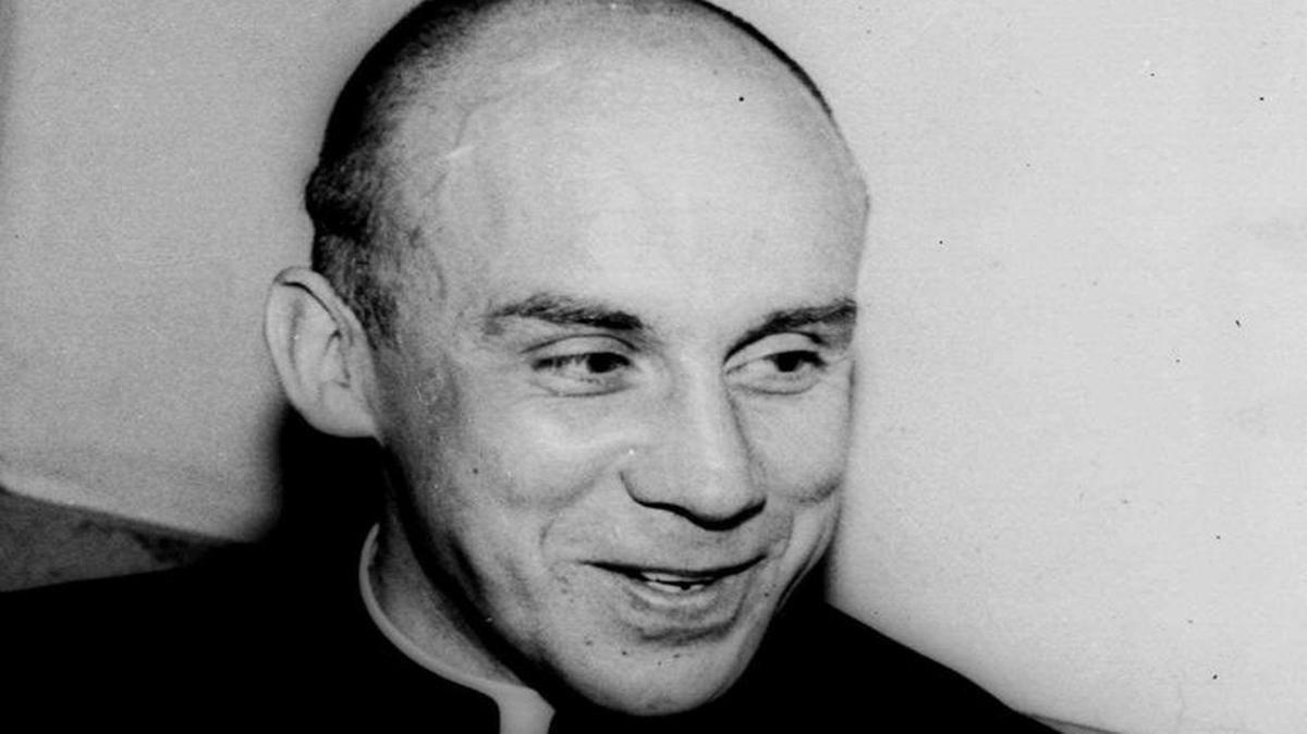 
Thomas Merton, a Trappist monk known worldwide as an author and philosopher, is shown in 1951. Merton is best known for his book “The Seven Story Mountain,” a personal account of his conversion to Roman Catholicism.
