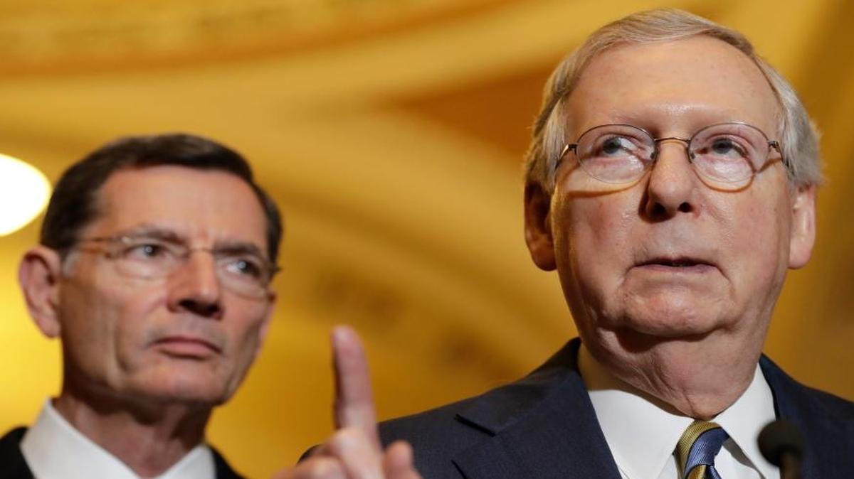 Senate Majority Leader Mitch McConnell, R-Ky., right, refused to consider President Barack Obama’s nominee for a vacancy on the 6th U.S. Circuit Court of Appeals. President Donald Trump got to fill it instead.