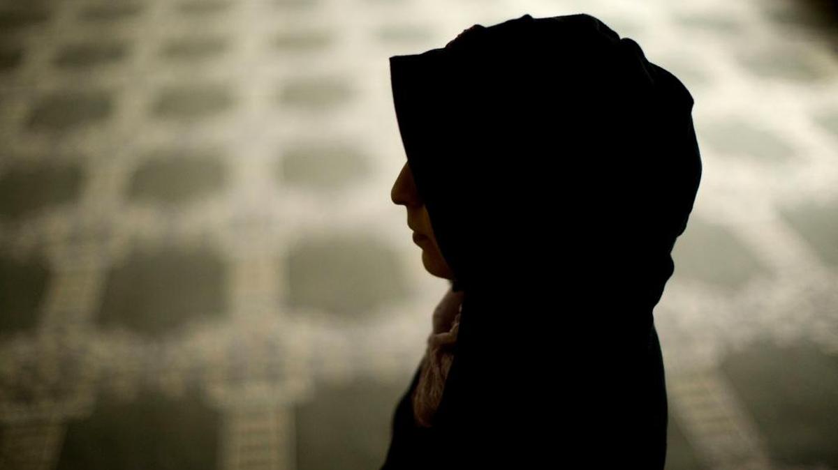 A Syrian refugee, who agreed to be photographed on condition of anonymity because of fear of retaliation against family living in Syria, poses for a portrait on Wednesday, Nov. 18, 2015, at the Muslim Association of Lehigh Valley in Whitehall, Pa. The House of Representatives passed a bill Thursday to impose heightened screening measures for Syrian and Iraqi refugees seeking to resettle in the U.S. Forty-seven Democrats voted for the bill.