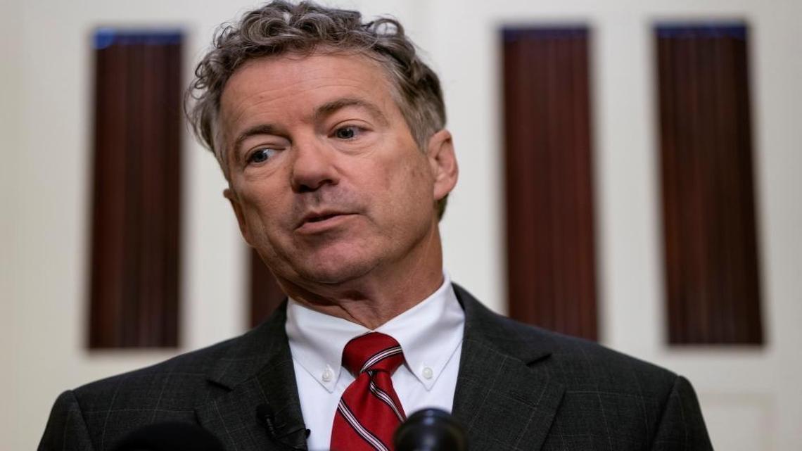 Sen. Rand Paul, R-Ky., answers questions about the approaching confirmation vote for Mike Pompeo to become the next secretary of state.