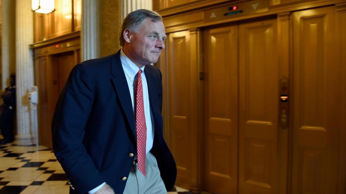 Sen. Richard Burr, R-N.C., on Capitol Hill in Washington. North Carolina’s senior senator was vocal this year on changes to federal K12 education funding.