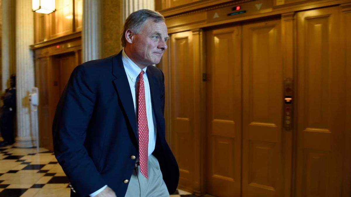 Sen. Richard Burr, R-N.C., on Capitol Hill in Washington. North Carolina’s senior senator was vocal this year on changes to federal K12 education funding.