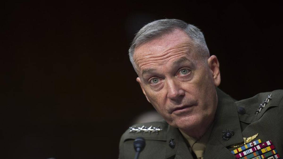 
Marine Corps Commandant Gen. Joseph Dunford, Jr., testified during his Senate Armed Services Committee confirmation hearing to become chairman of the Joint Chiefs of Staff that budget uncertainty was hurting morale
