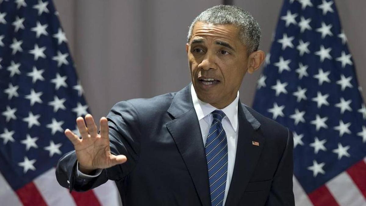 President Barack Obama waves as he leaves the stage after speaking about the nuclear deal with Iran on Aug. 5, 2015, at American University in Washington. The president said the nuclear deal with Iran built on the tradition of strong diplomacy that won the Cold War without firing any shots.