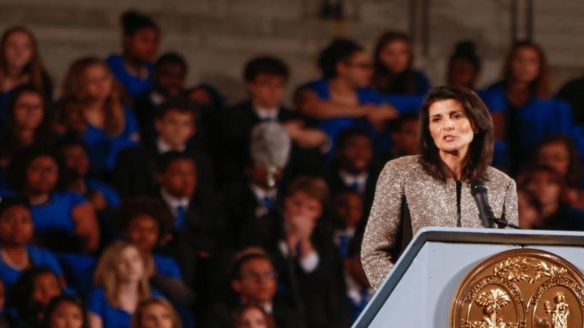 Governor Nikki Haley is heading to Congress to see where her nomination to as ambassador to the United Nations in a Trump administration stands. She’s likely to hear good news. Here, she’s pictured during the 50th Annual Governor's Carolighting on Dec. 1, 2016 on the State House grounds in Columbia.