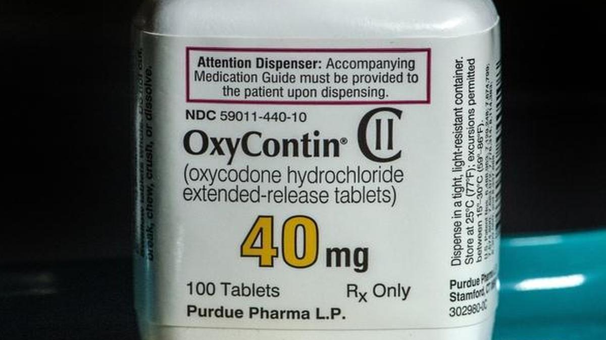 Prescription painkiller OxyContin is one of the drugs that health officials say have contributed to a rise in opioid addiction.