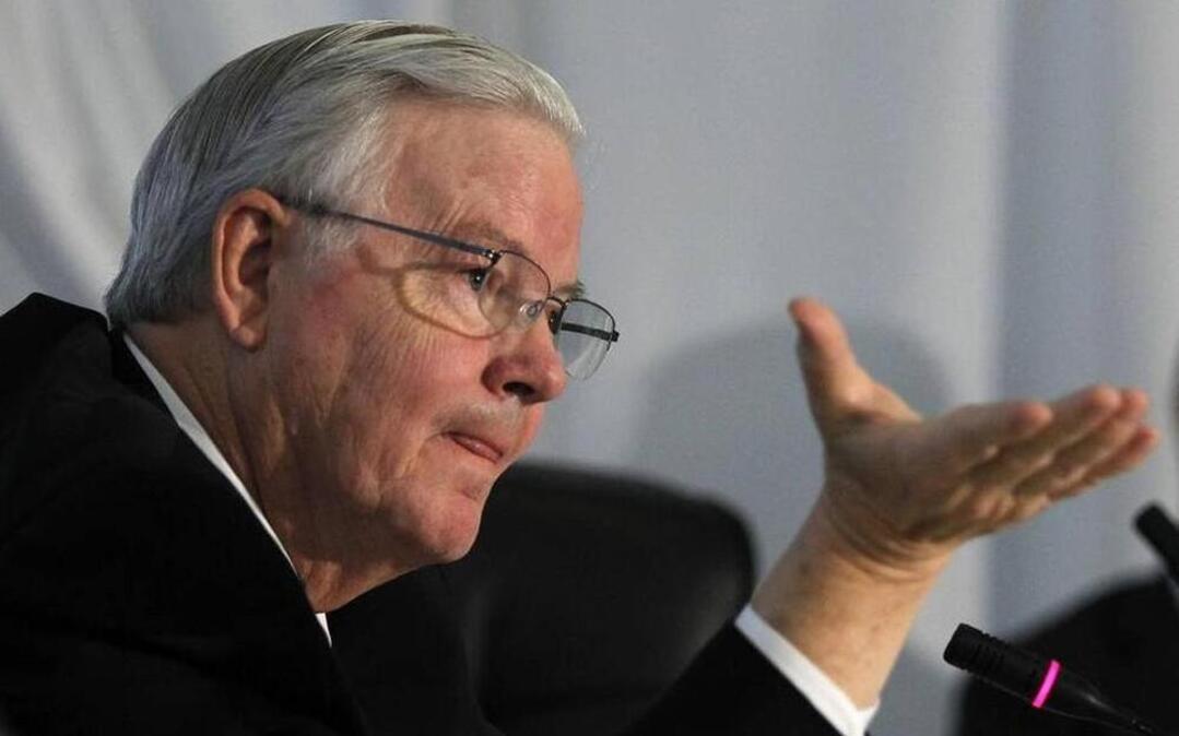 File: Rep. Joe Barton (R-TX) asks questions at a hearing of the U.S. House Committee on Homeland Security at Dallas/Fort Worth International Airport to look at federal, state and local response to the Ebola case in Dallas, October 10, 2014.